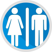 男女獨立洗手間